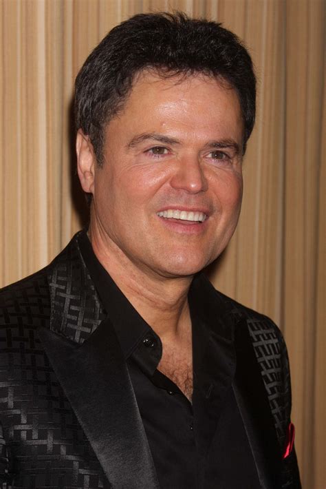 Donnie osmond. Donny and Debbie Osmond. Adam Scull/PHOTOlink/Everett One of nine children, Osmond was born in Utah to mom Olive, a secretary, and dad George, a real estate agent who taught his kids to sing ... 