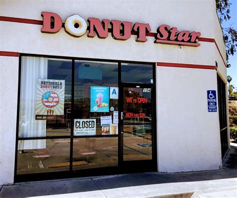 Donut star. Donut Star (rating of the company on our website - 4.5) is found at United States, Sacramento, CA 95821, 2122 El Camino Ave. You may ask the questions by phone: (916) 641—6118. Type 
