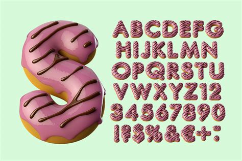 Donuts Font OpenType typeface