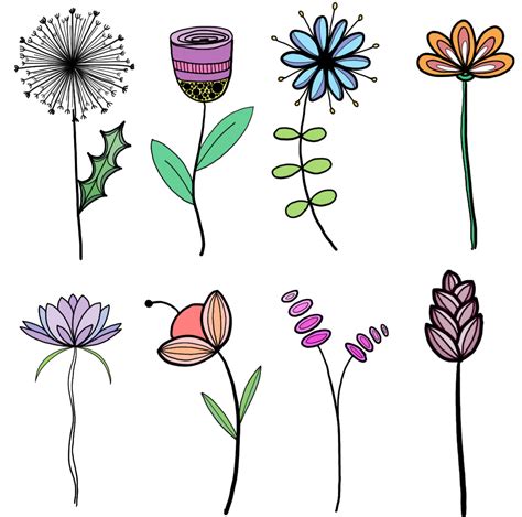 Doodle flowers. Things To Know About Doodle flowers. 