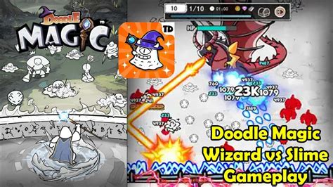 ⭐️Greetings, Wizards! ️A cold wind gusts in front of the castle, as if the demon whispering. ‍ ️Who is that? Wizard Assistant’s camera captured his mysterious shadow. Clever as you, ... Doodle Magic: Wizard vs Slime. 