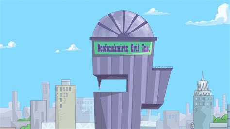 Doofenshmirtz tower. Phineas and Ferb was a great and memorable show on Disney Channel, focusing on the summer lives of young inventors Phineas and Ferb! Building impossible things, despite their youth. Unbeknownst to them, however, their pet platypus Perry was actually a secret agent, constantly defending the Tri-State Area from the villainy of Heinz Doofenshmirtz ... 