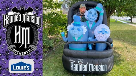 Doom buggy inflatable. #gemmy #halloween #halloweendecor #halloweendecoration #holidaydecor #halloweeninflatables #disney #hauntedmansion 