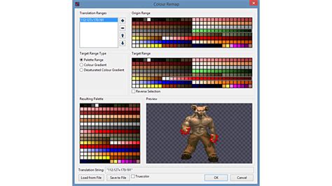 Doom sprite editor.  It has the ability to view, modify, and write many differen...