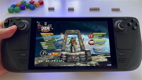 Doom vulkan.  To play with Vulkan, select the second menu option.  "Eternal...