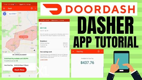 Door dasher app. Once the food has been delivered, the Dasher marks on the app that the delivery has been completed. At that time, the Dasher mobile app gives a breakdown of the pay. ... The Doordash base pay is $2.50, which means the Door Dash driver is going to get $17.50. Doordash might hide a part of that, and only tell drivers that the pay will be $7.50 ... 