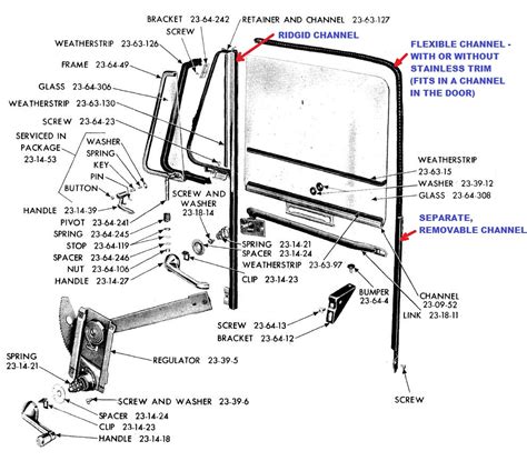 Door glass/vent window removal - The Stovebolt Forums