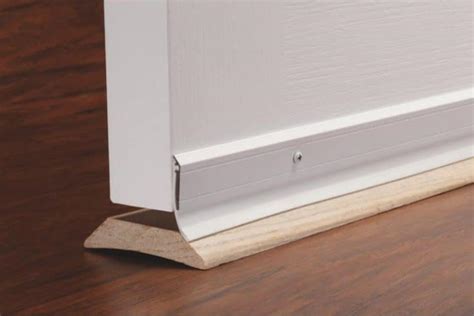Used to replace Under Door Seals on pre-hung doors. Before installation, cut to desired length using a hacksaw. Highlights. Made of rigid and flexible vinyl; ... We also used a slim piece of flooring sample in between the slots of the door sweep, to pound it up into the door. This was much easier than trying to push it in.. 
