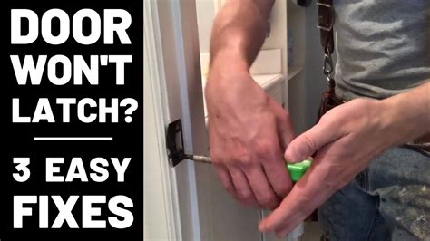 Do you have a door that doesn't close properly? Watch this video to learn how to fix it with a simple door strike pin replacement. You will also find out how to deal with other common door .... 