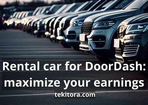 Doordash car rental program. Things To Know About Doordash car rental program. 