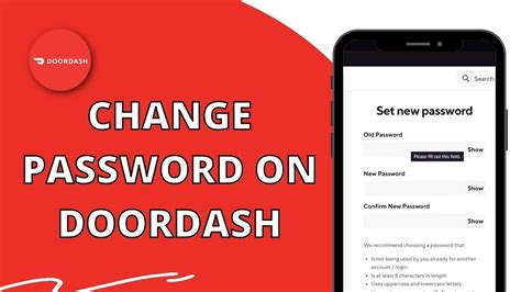 Doordash change password. Click on the three lines to your left hand side and go to "Account". You will be able to update your email address and phone number once you've completed the 2 Factor Authentication verification. Please keep in mind the verification process cannot be bypassed for any reason. 