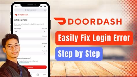 Doordash keeps saying login error. Software. Ask Software Development Questions and Get Answers ASAP. Connect one-on-one with {0} who will answer your question 