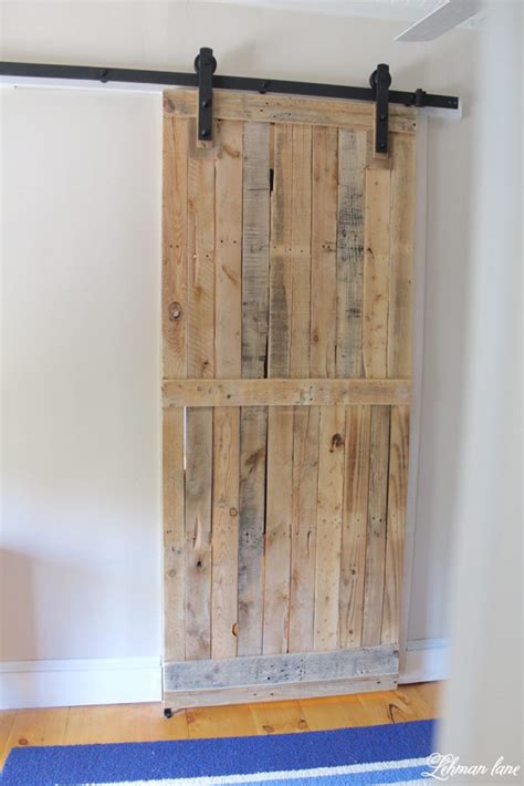 Doors Made Out of Pallets Diy barn door plans, Pallet door, Pallet …