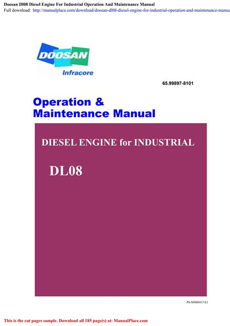 Doosan dl08 diesel engine operation maintenance manual. - Hyster c177 h2 00xl h2 50xl h3 00xl europe forklift service repair factory manual instant download.