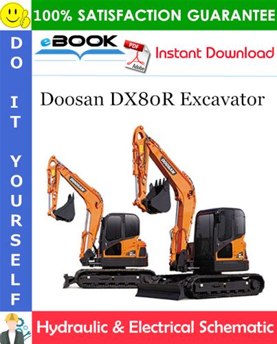 Doosan dx080r dx80r electical hydraulic schematics manual. - The boat repair bible repair guide.