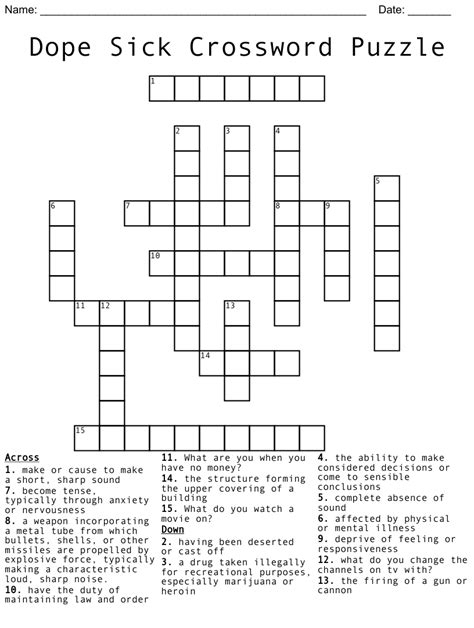 The Crossword Solver found 30 answers to "student in bed using dope", 4 letters crossword clue. The Crossword Solver finds answers to classic crosswords and cryptic crossword puzzles. Enter the length or pattern for better results. Click the answer to find similar crossword clues..