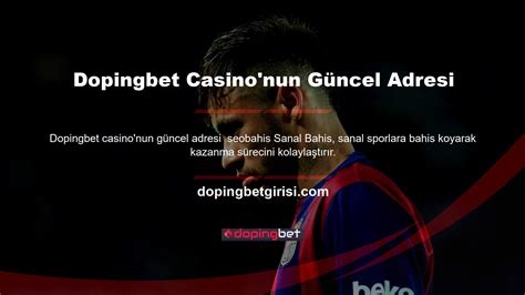 Dopingbet canlı casino