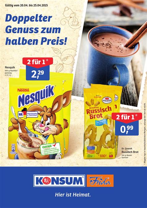 Doppelter Genuss zum halben Preis! by KONSUM DRESDEN eG