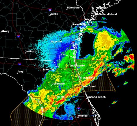 Doppler radar st. augustine florida. Latest weather radar map with temperature, wind chill, heat index, dew point, humidity and wind speed for Saint Augustine, Florida 