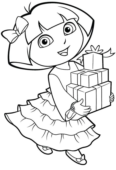 Dora Coloring Pages Coloring Pages To Print