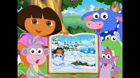 Dora The Explorer! Magic Snowy Forest Song - YouTube