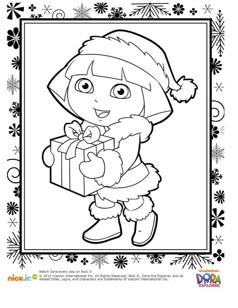 Chirstmas Coloring Page