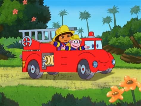 Dora rojo the fire truck. Dora the Explorer S2E4 Rojo the Fire Truck 