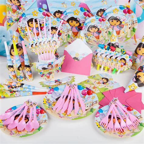 Dora the Explorer Party Sets and Kits for sale eBay