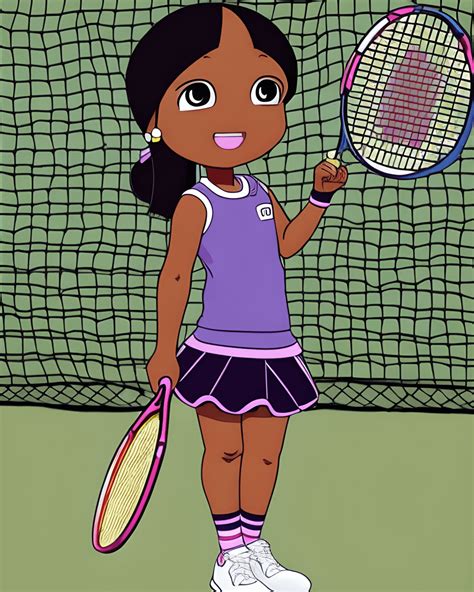 Dora the Explorer Tennis Outfit · Creative Fabrica