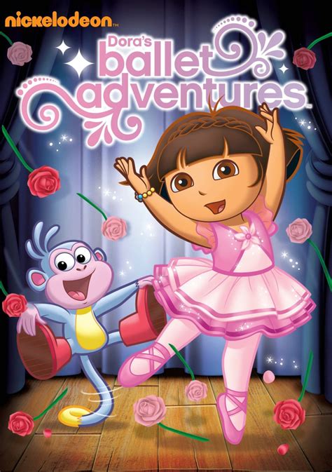 Dora the explorer ballet adventure dvd. Dora's Ballet Adventure DVD features four of the most festive and entertaining episodes of the animated series (and my three years old daughter and I have seen quite a few so far). The music/dancing theme of this DVD seems to be particular appealing to that age group (3 years old and up)especially because it features popular tunes that kids ... 