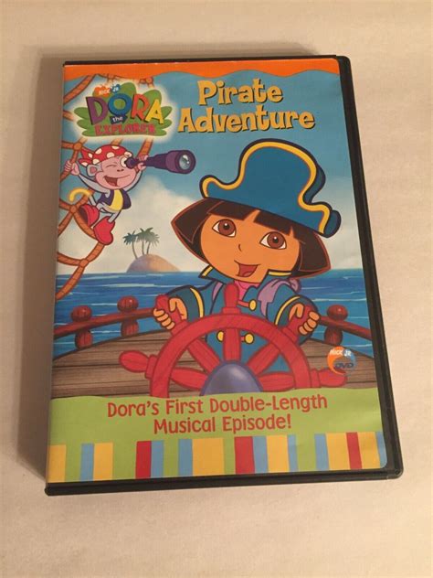 Dora the explorer pirate adventure 2003. Disclaimer: This video is NOT for kids, this video is for nostalgia purposes only.Opening: - Paramount Feature Presentation Bumper- Paramount Promotional Cop... 
