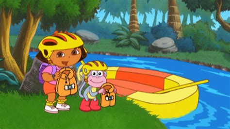 Dora, Boots, and the rest of their friends are excited to put on their pirate play! Uh oh, some real piggie pirates steal their costumes thinking it's a trea...