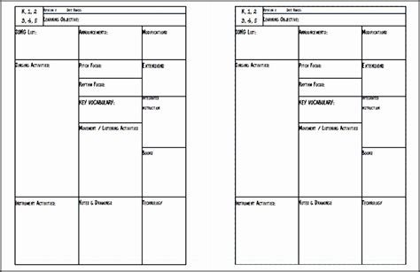 Dorable Cfi Lesson Plan Template Image Collection Professional Lesson