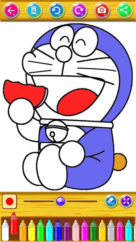 Doramon Cartoon Colouring Book APK Download for Android 