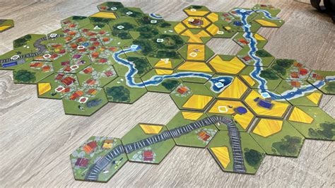 Dorfromantik. Apr 28, 2022 · Dorfromantik, the game, is a tile-laying game where you slowly build a countryside one hexagonal tile at a time. The idea is to match the sides of the tiles so that you connect fields or trees or ... 