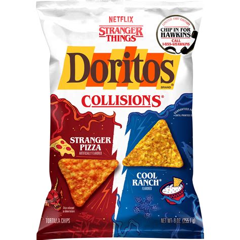 Doritos Collisions Stranger Pizza & Cool Ranch Chips