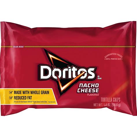 Doritos Top N Go Nacho Tortilla Chips, Cheese Flavored, 1.4 …