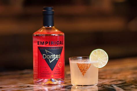 Doritos liquor. PepsiCo-owned Doritos has teamed up with Copenhagen spirit brand Empirical for a nacho cheese flavored alcohol drink that truly nails the flavor. 