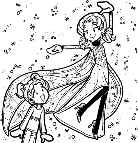 Dork Diaries Coloring Book