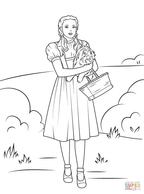 Dorothy Coloring Page