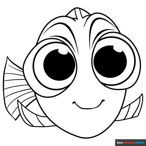 Dory Coloring Page