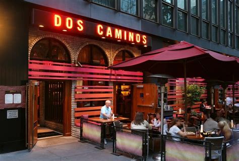 Dos caminos new york. Dos Caminos Times Square spans two floors and features a 40-seat mezcal and margarita bar on the street level and a guacamole bar on the subterranean level. Look out for an expanded menu of Chef Ivy Stark’s healthy Mexican dishes as well as a selection of 120 premium tequilas and delicious new cocktails. HOURS. Sun - Thu: 7:00 AM - 9:00 PM. 