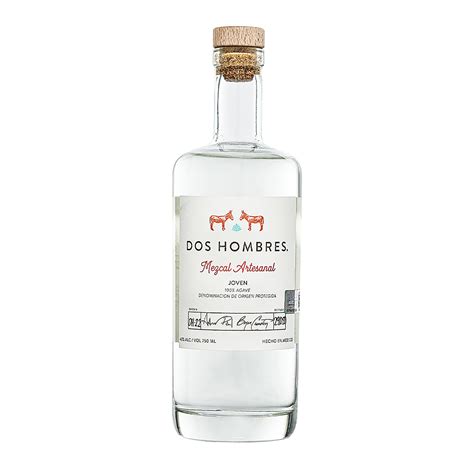 Dos hombres mezcal. Dos Hombres Mezcal is distilled in a village of San Luis del Rio deep in Oaxaca. They cook the Espadin agave in underground pit ovens, mill it by horse-drawn mills, ferment it for up to ten days with crystal clear mountain spring water, and then distill it twice in copper stills. 