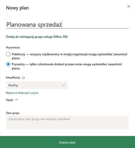 Dostęp dla gości w usłudze Microsoft Planner