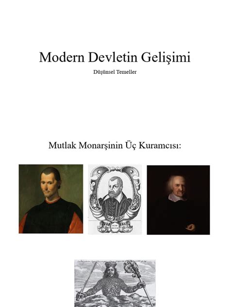 Dost Kitabevi Modern Devletin Gelişimi. 