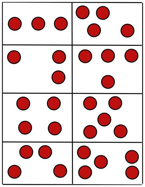 Dot Cards from Subitizing Sample Activity
