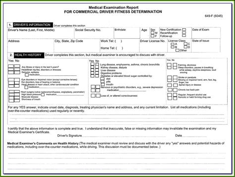 Dot Medical Certification Forms Form Resume Examples GM9OpKkYDL