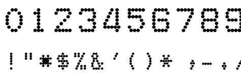 Dot matrix font generator copy and paste.  One-stop automatically generate millions of ...