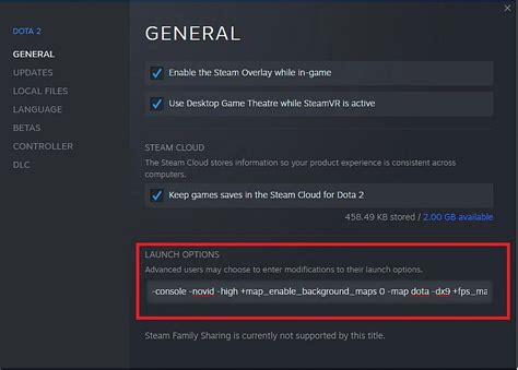 Dota 2 launch options for better performance.  Check out the details in this ...