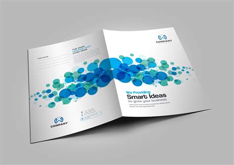 Dots Presentation Folder Design Template 5.99 Presentation folder